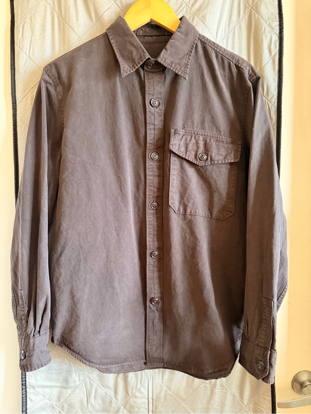 Todd Snyder Brushed Cotton Work-Shirt - medium